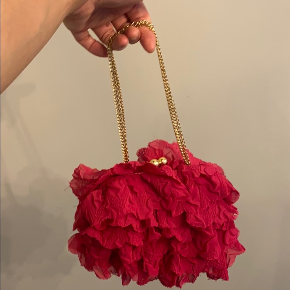 Betsey Johnson Hot Pink Purse